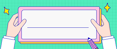 假期冲刺班教育卡通公众号首图背景