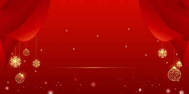 元旦快乐红金色高级质感渐变促销展板背景