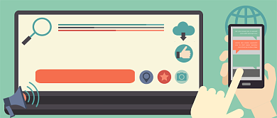 金融数据分析手绘卡通公众号首图背景