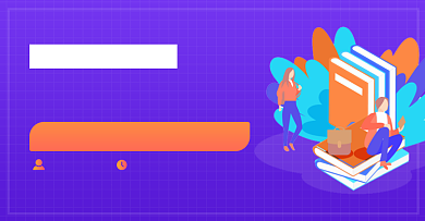 简约大气考研复习规划横版海报背景