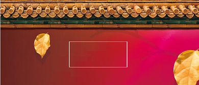 节气秋分树叶公众号首图背景