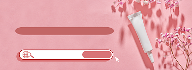 夏日眼霜精华电商淘宝banner图背景