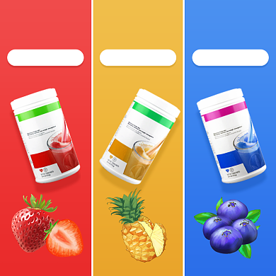 代餐奶昔营养早餐补品多种口味主图背景