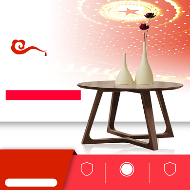 欢度国庆国庆节促销家具家居主图背景