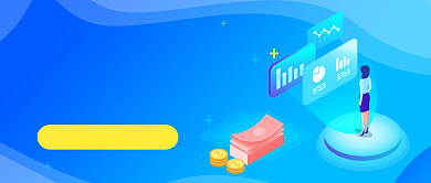 金融投资手绘卡通公众号首图背景