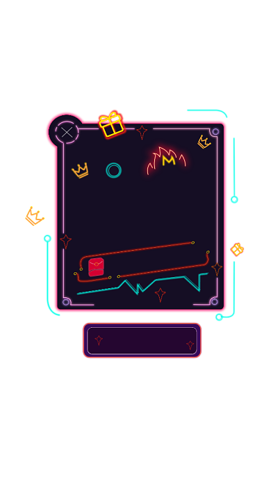 霓虹灯抖音双十一活动弹窗背景