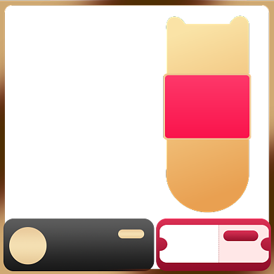 电商促销美容仪护肤美妆主图图标背景