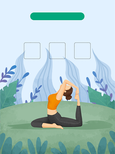 瑜伽课程培训淘宝主图直通车模板背景