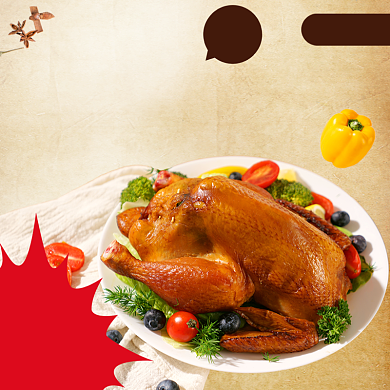 烤鸡特价促销店铺推荐饿了么主图背景