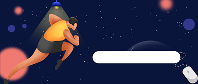 招聘人才梦想插画公众号首图背景