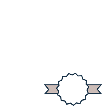 白色简约店长推荐活动标签背景