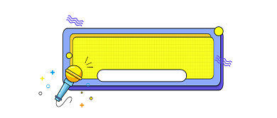 娱乐资讯几何简约公众号logo背景