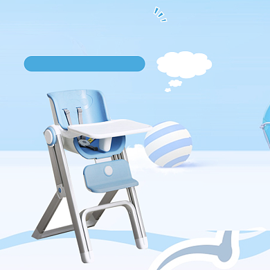 浅色母婴宝宝餐椅儿童座椅主图背景