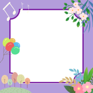 花艺花语清新简约公众号次图背景