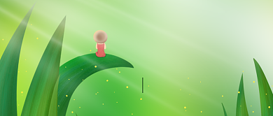 你好九月文艺清新公众号首图背景