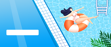 如何预防中暑公众号首图背景