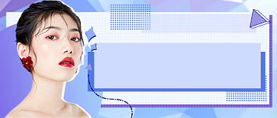 医美推荐探店新媒体首图背景