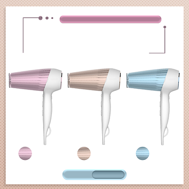 低音吹风机冬季上新三色可选简约主图背景