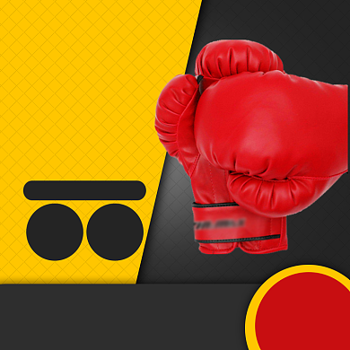 拳击手套运动健身器材主图直通车模板背景