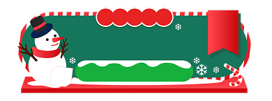 手绘风圣诞入口图圣诞节入口图胶囊图背景