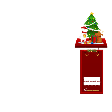 圣诞狂欢节日直播促销手绘主图图标背景