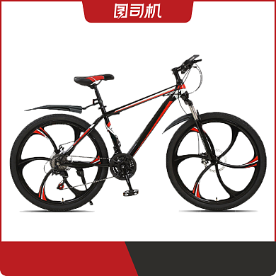 山地越野自行车电商主图背景