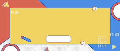 红蓝孟菲斯风编辑最多的词条公众号首图背景