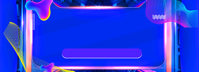 蓝色88会员日全球狂欢节电商促销banner背景