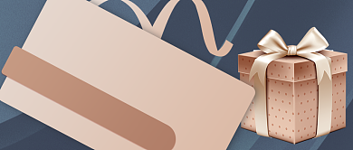 黑金大气会员卡活动公众号首图背景