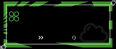 职场生存课程简约绿黑公众号封面背景