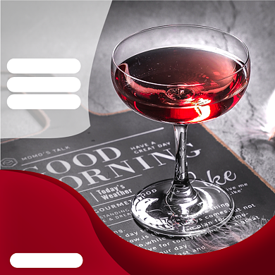 高端大气红酒玻璃杯红酒杯主图背景