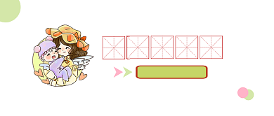 关注母婴生活简约插画公众号logo背景