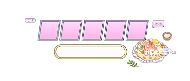 美食生活清新简约公众号logo背景