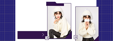 新势力周女装秋上新淘宝电商banner背景