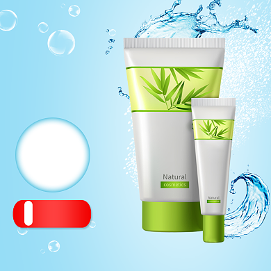 聚划算38女神节蝴蝶节美妆护肤主图背景