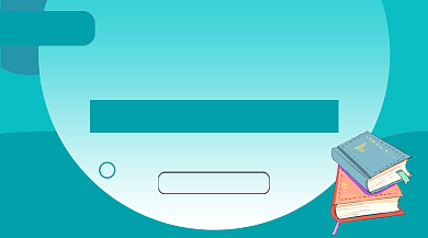 蓝色历史教育培训课程封面背景