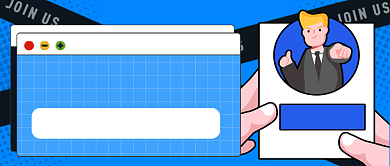 求职应聘通道公众号首图背景