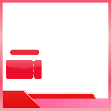 电商促销美妆领券主图图标背景