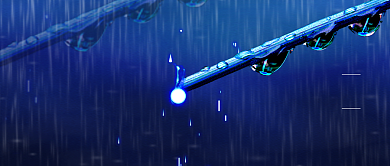 寒露节气创意简约公众号首图背景