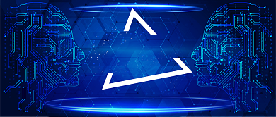 蓝色酷炫互联网科技新品发布会首图背景