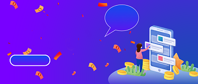 金融知识免费获取渐变首图背景