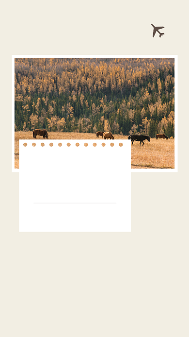 实景简约秋季最佳旅行地新疆文章配图背景