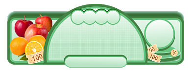 小清新生鲜外卖平台胶囊图入口悬浮窗背景