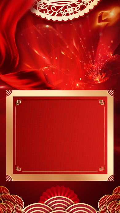 喜报贺报创意商务手机海报背景