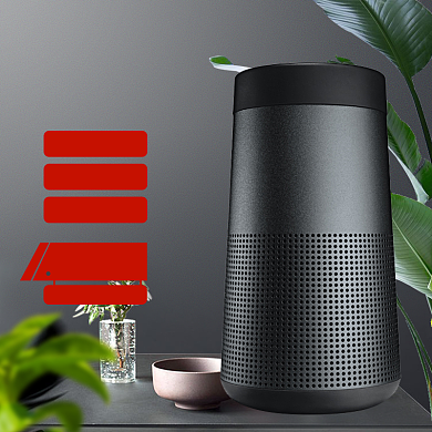 商务科技无线蓝牙音响直通车主图背景