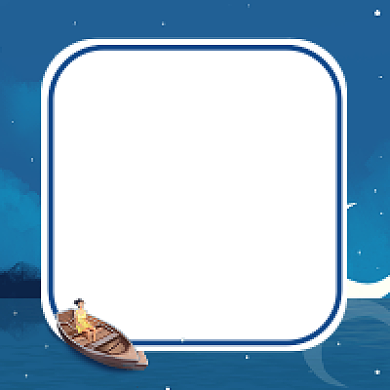 晚安心语微信素材公众号次图封面背景