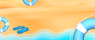 毕业旅行景点推荐清新公众号首图背景