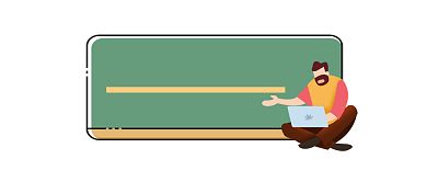 科技馆商务插画公众号logo背景