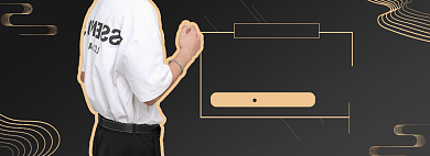 秋冬上新复古潮流男装banner背景