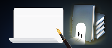 蓝色简约感恩教师节公众号首图背景